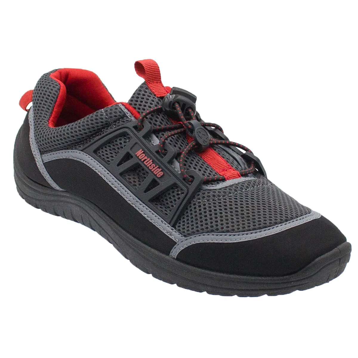 BLACK / RED