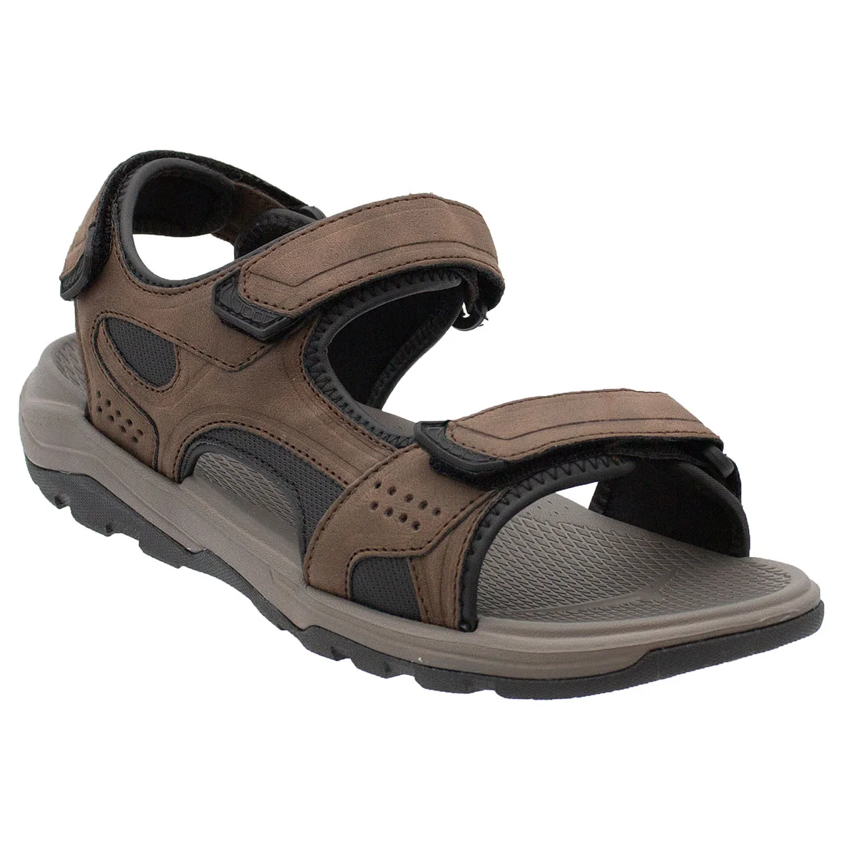 MEDIUM BROWN / BLACK