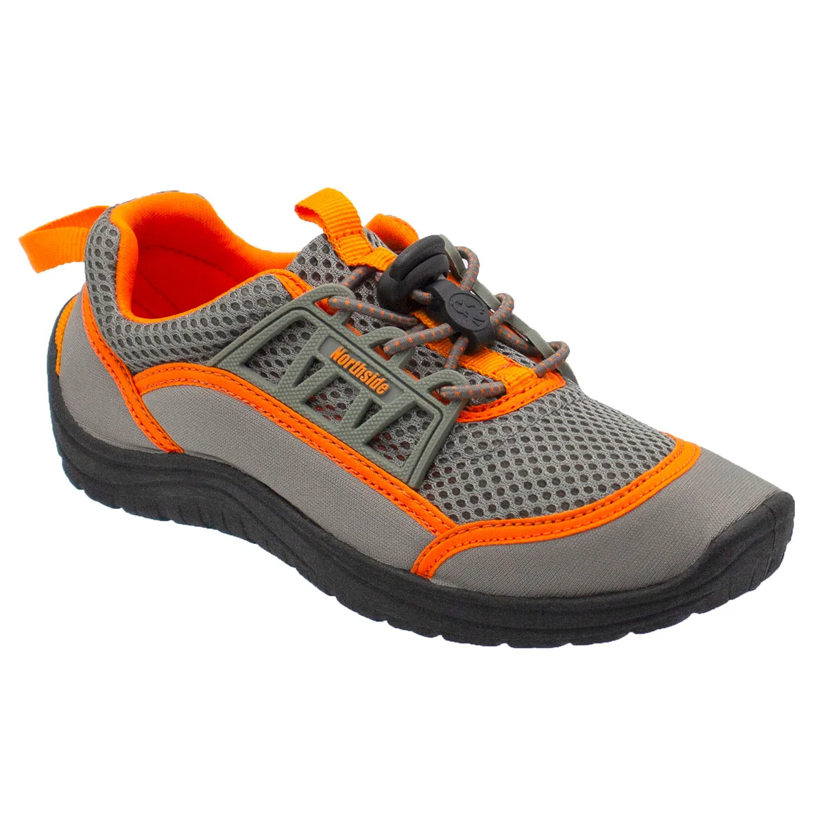 DARK GRAY / ORANGE